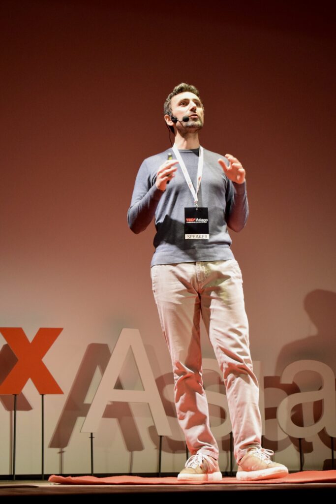 Ivan Calimani CEO Krill Design relatore a TED Asiago 2025