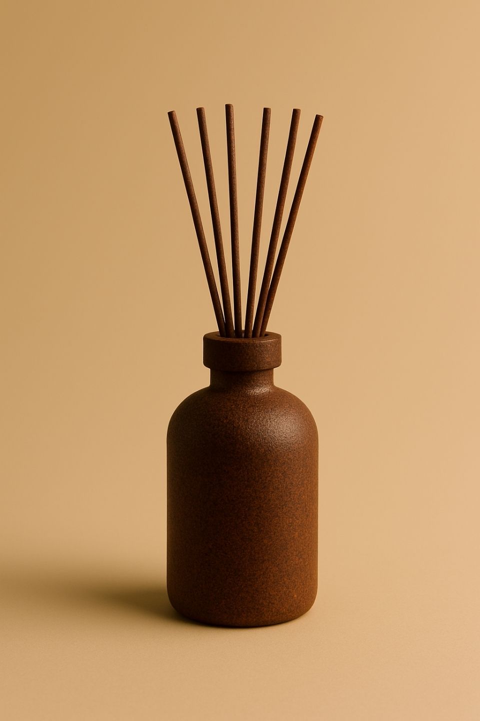 Biopolymer air freshner for industry on beige background