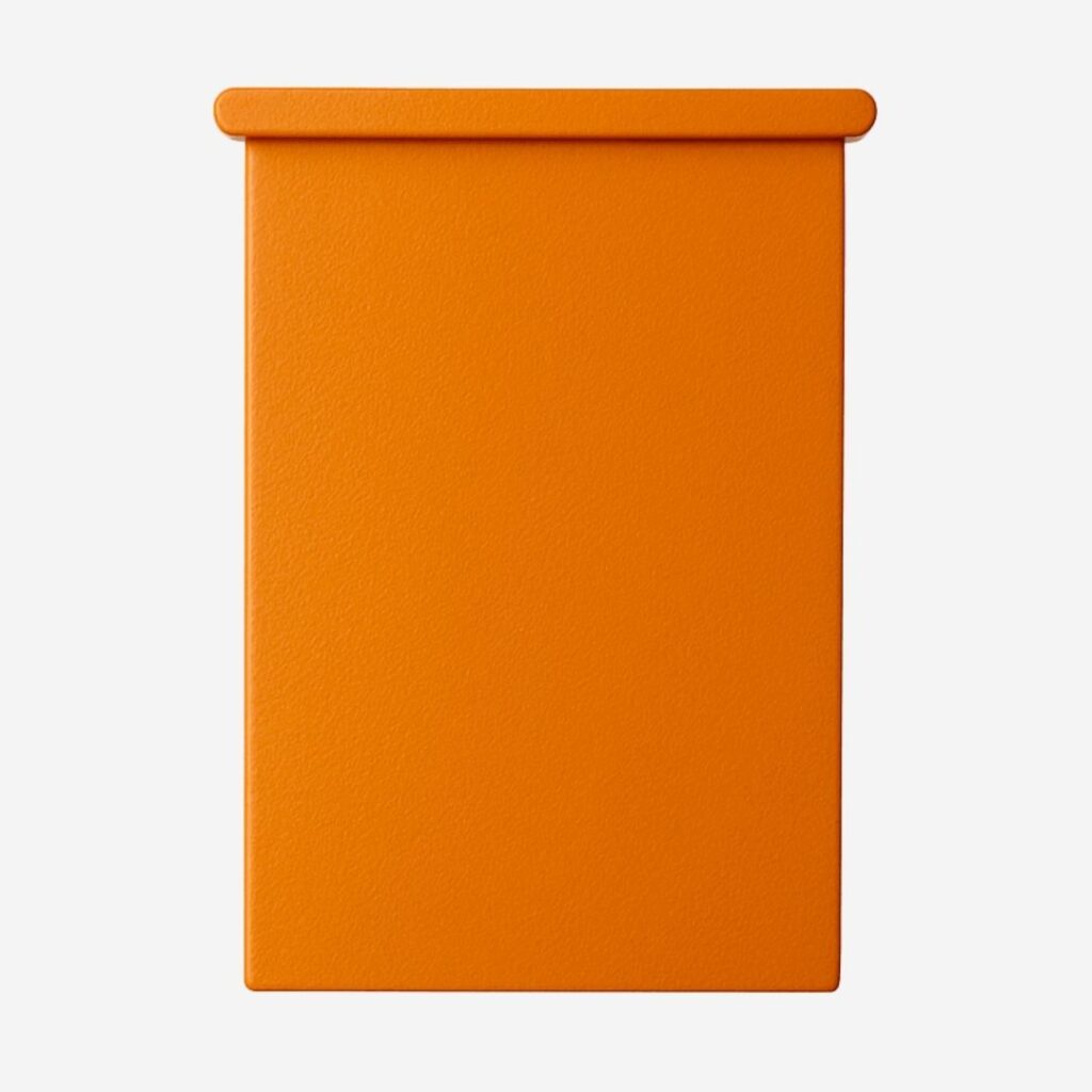 Rekrill orange fine particle biopolymer panel